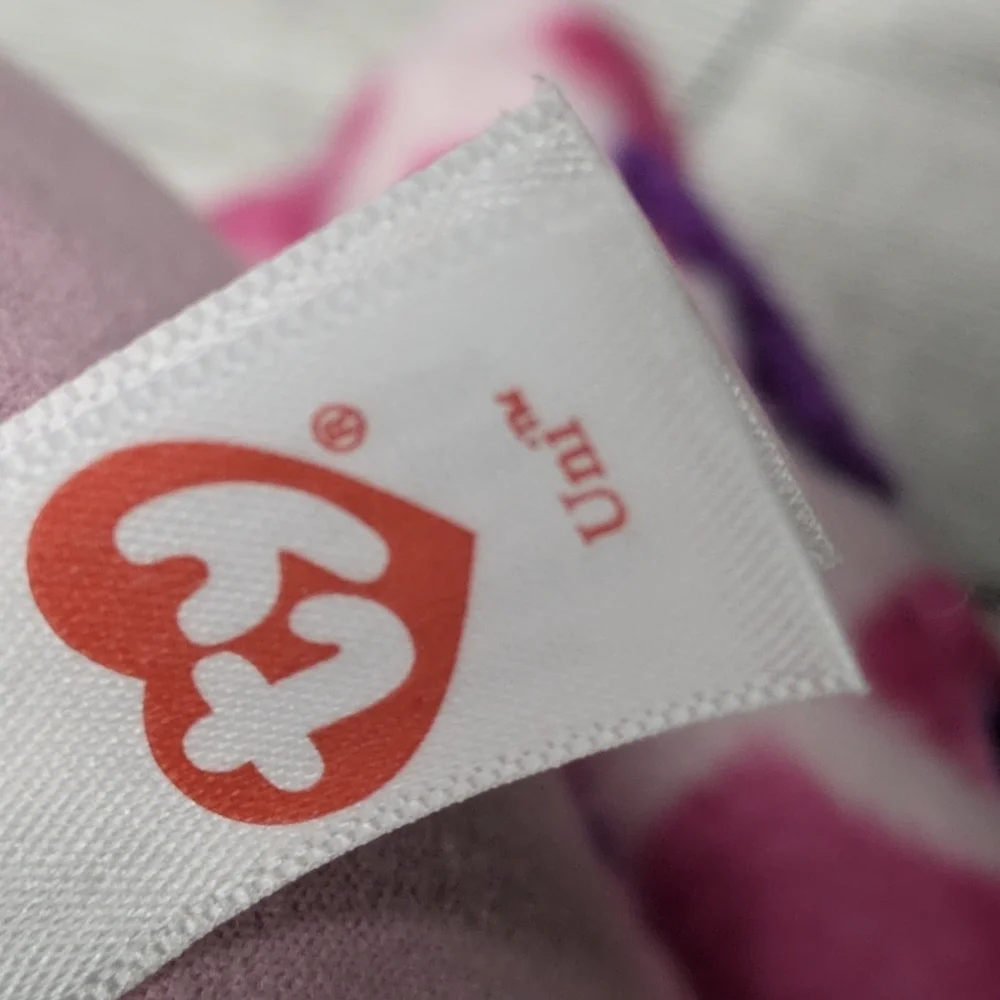 Ty Uni Pink and Purple Plush Accessory